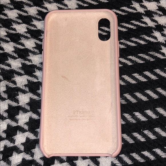 Apple iPhone® X Silicone Case Pink Sand - Picture 5 of 7